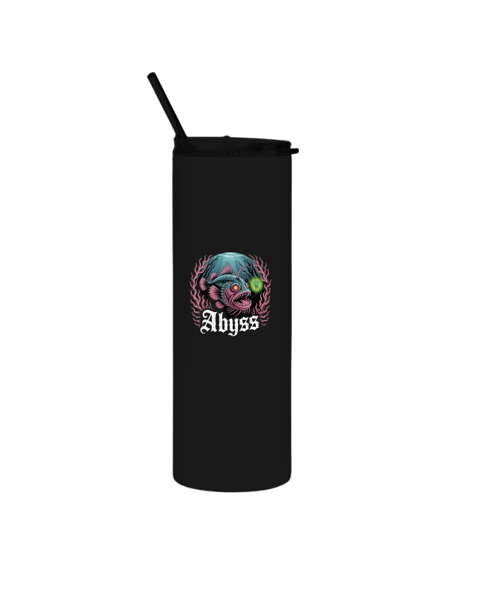 Abyss Deep Sea Fish Creepy Graphic Thermos - Image 3