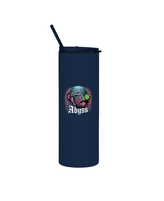 Abyss Deep Sea Fish Creepy Graphic Thermos - Image 4