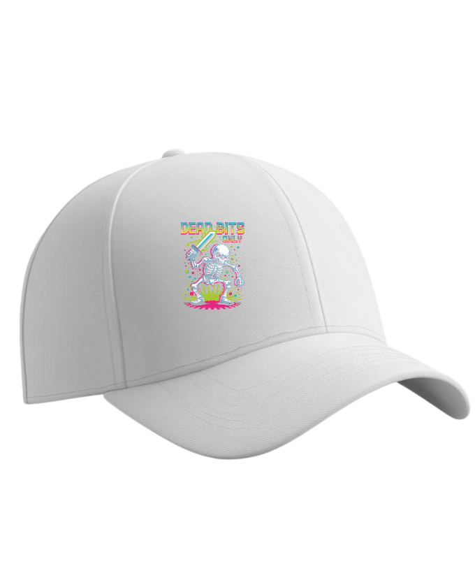 Dead Bits Only Skeleton Gamer Artwork Hat - Image 3