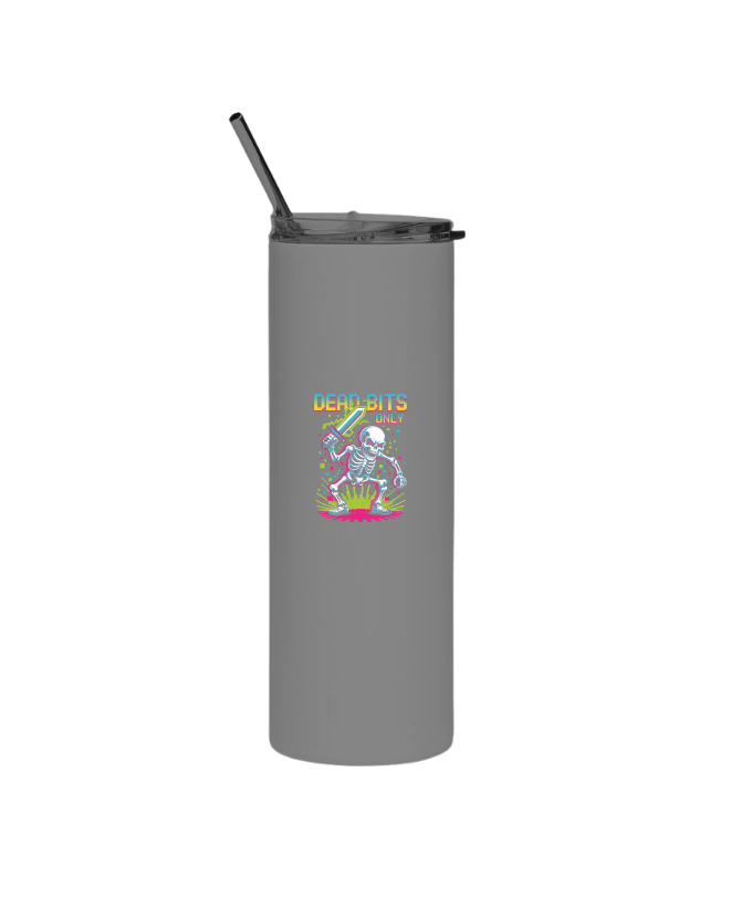 Dead Bits Only Skeleton Gamer Artwork Thermos - Image 5