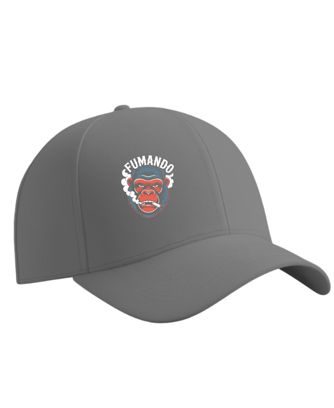 Fumando Gorilla Smoking Cigar Illustration Hat - Image 5