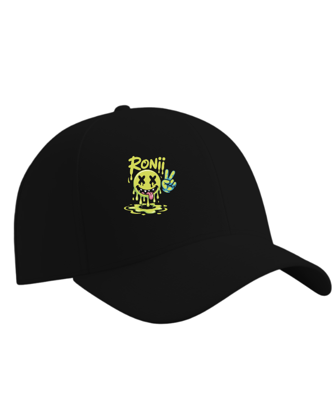 Roni Slime Smiley Face Streetwear Design Hat