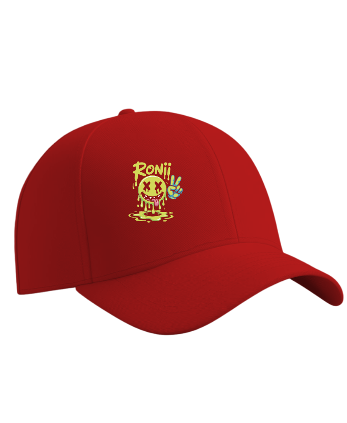 Roni Slime Smiley Face Streetwear Design Hat - Image 4